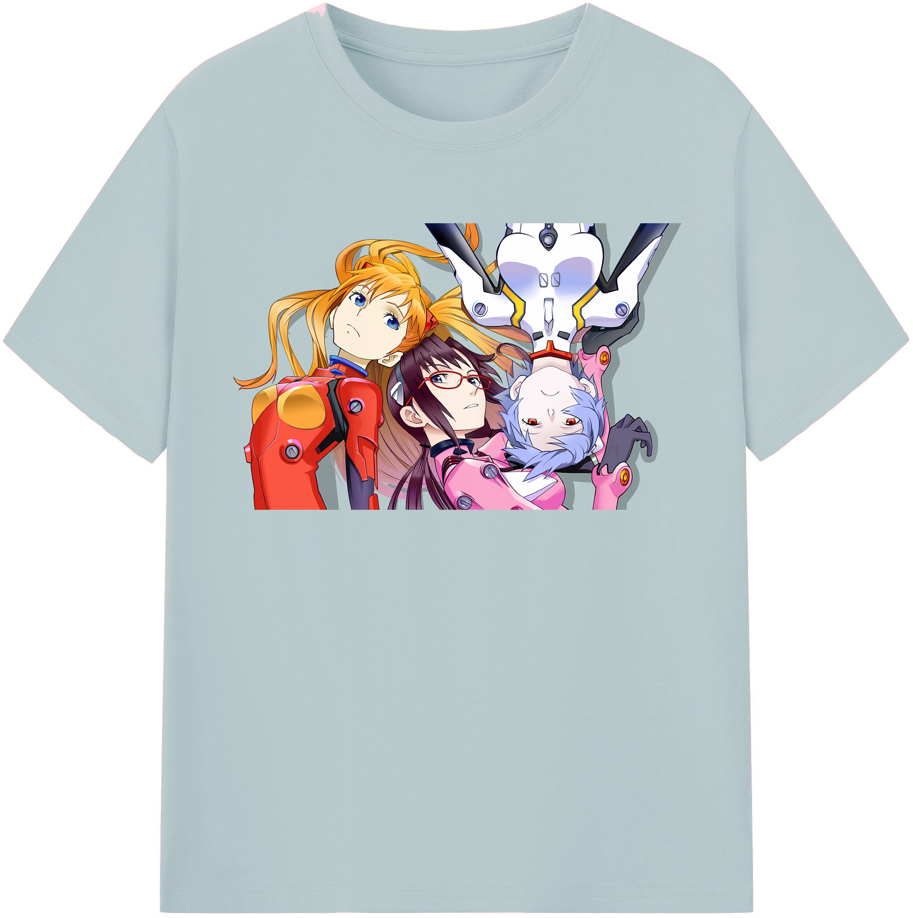 （画像用） EVA 新世紀エヴァンゲリオン 綿100％半袖Tシャツ（フロントプリント）